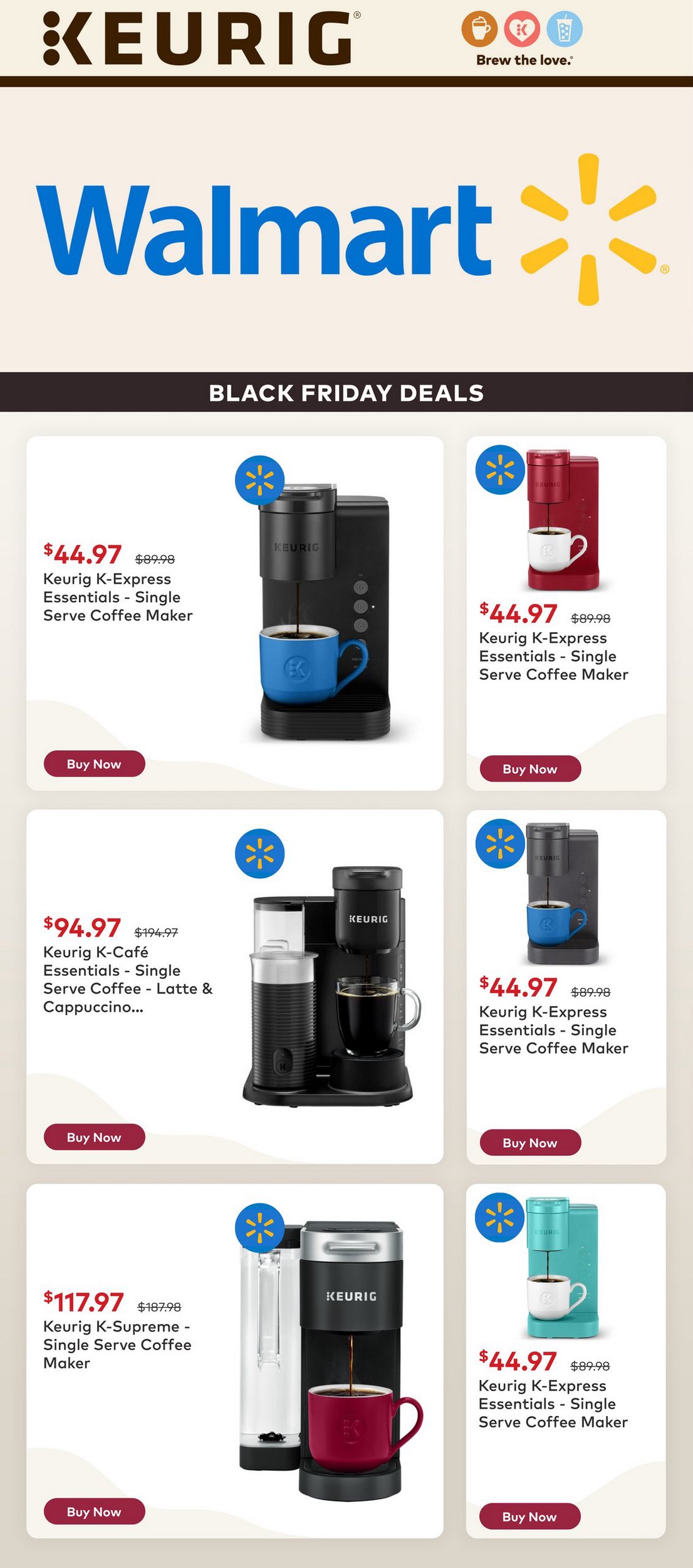 Keurig Flyer Black Friday November 28 December 4 2024