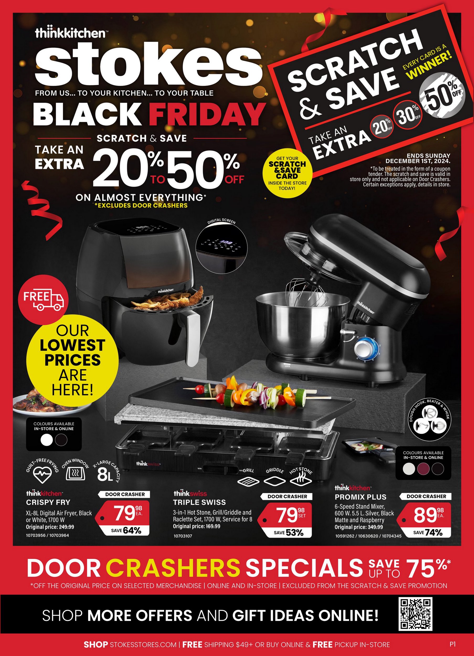 Stokes Flyer Black Friday November 24 December 1 2024