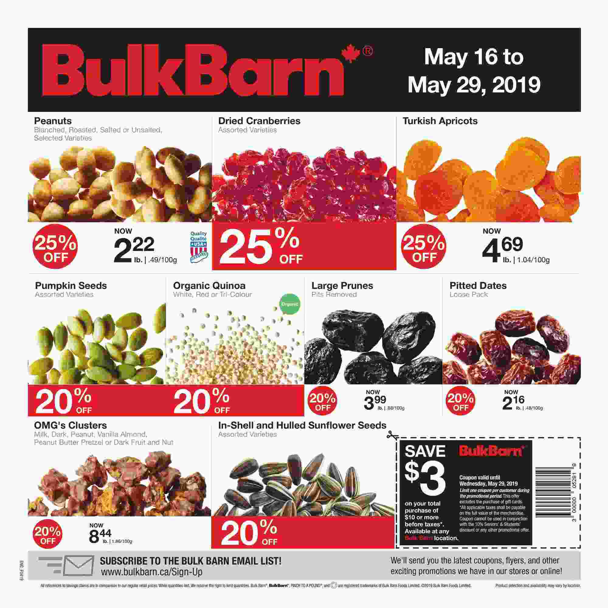 Bulk Barn Flyer On May 16 29 2019