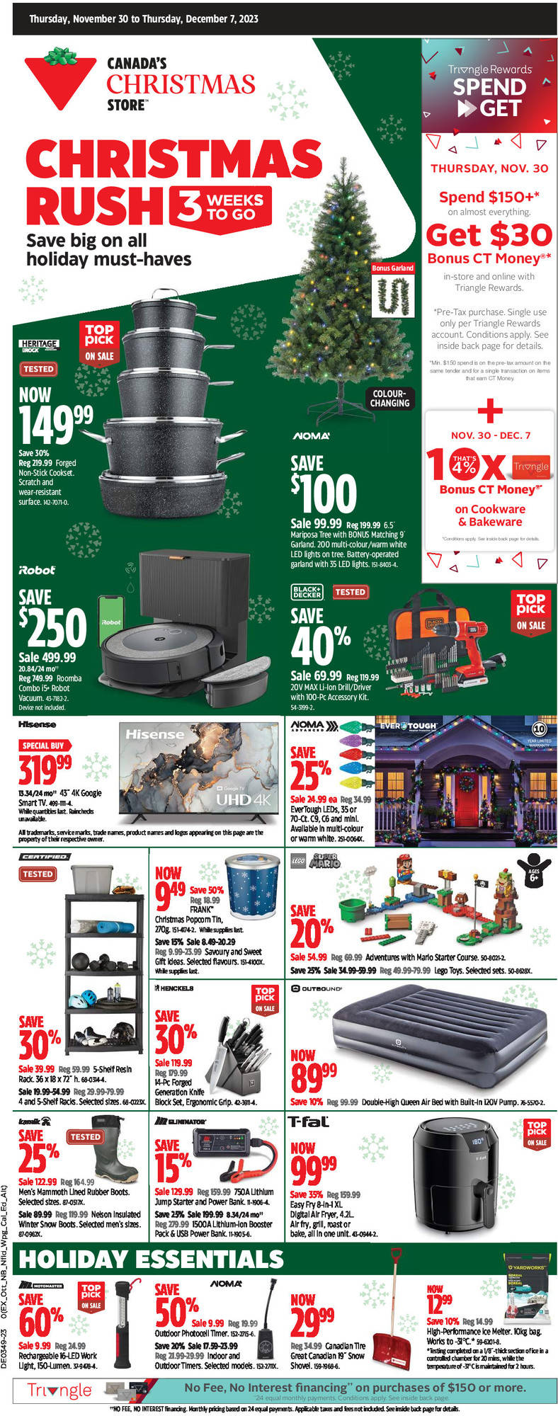 Canadian Tire flyer November 22 to 28