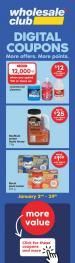 Wholesale Club Flyer January 23 - February 12 2025