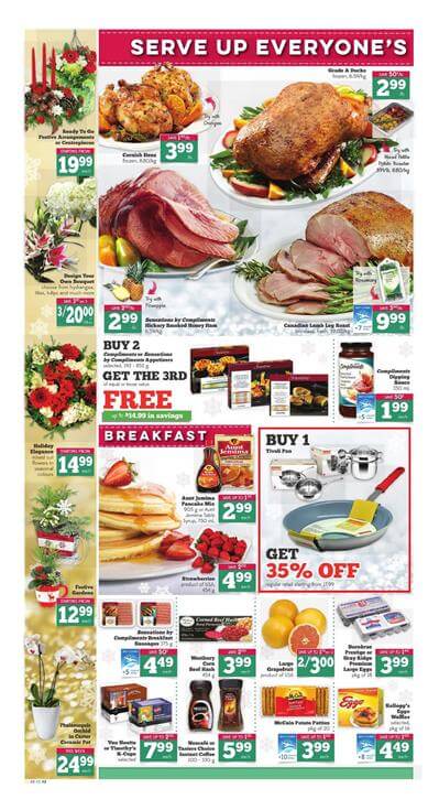 Sobeys Flyer Christmas 2015