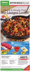 Sobeys Weeky Flyer 11 Feb 2016