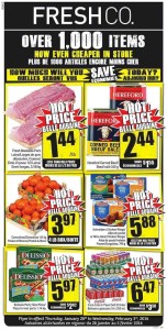 Fresh Co Weekly Flyer 1 Feb 2016