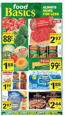 Food Basics Weekly Flyer 31 Mar 2016