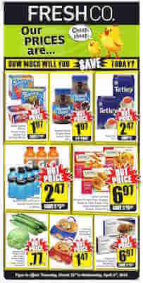 FreshCo Weekly Flyer 31 Mar 2016