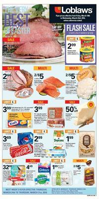 Loblaws Weekly Flyer 18 Mar 2016