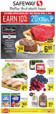 Safeway Weekly Flyer 01 Apr 2016