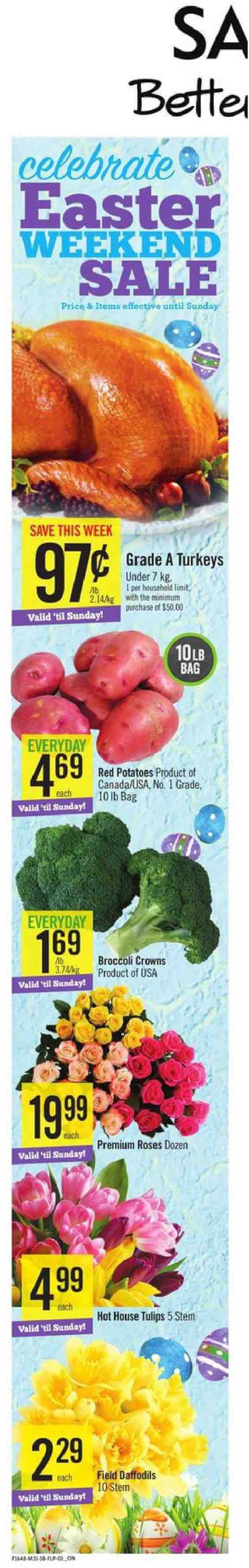 Safeway Weekly Flyer 25 Mar 2016