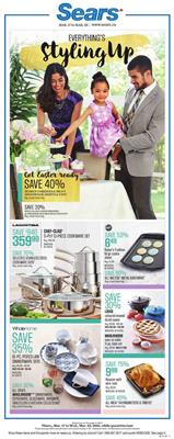 Sears Weekly Flyer 17 Mar 2016