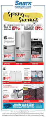 Sears Weekly Flyer 27 Mar 2016