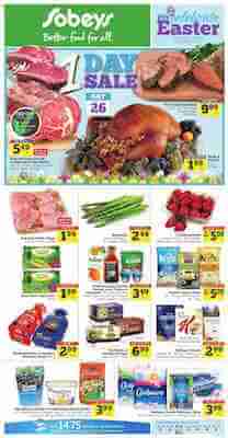 Sobeys Weekly Flyer 25 Mar 2016