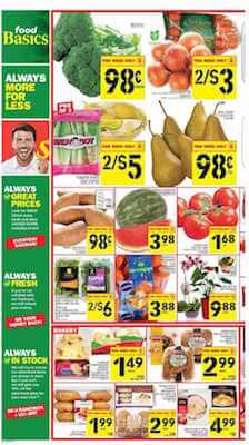 Food Basics Weekly Flyer 15 Apr 2016