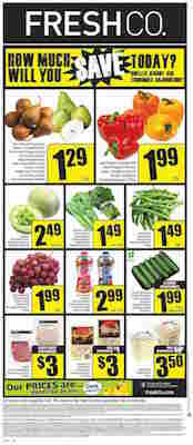 Fresh Co Weekly Flyer 27 April 2016