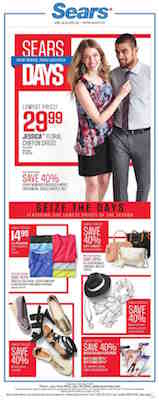 Sears Weekly Flyer 15 Apr 2016