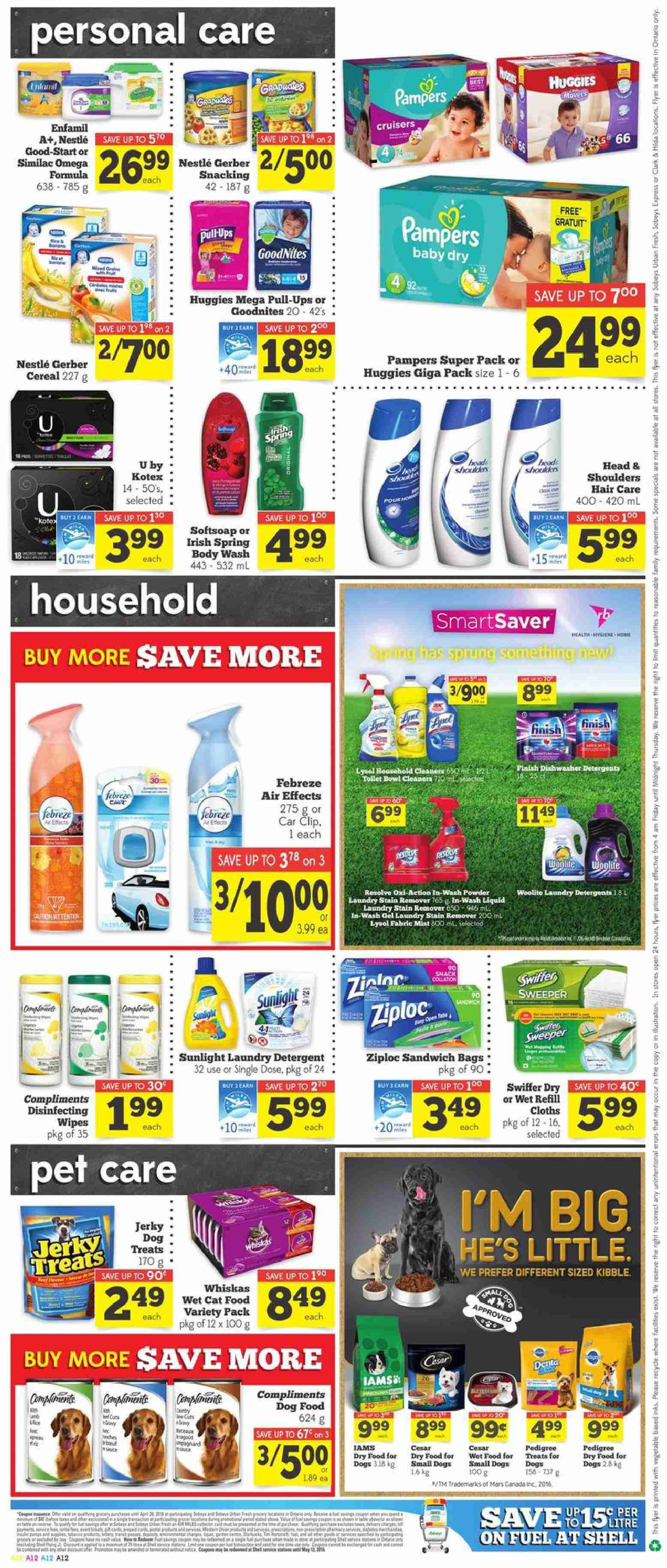 Sobeys Weekly Flyer 21 Apr 2016