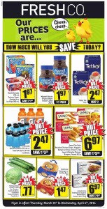 Fresh Co Weekly Flyer 6 April 2016 Saves