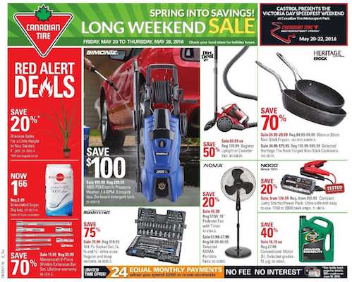 Canadian Tire Flyer 20 May 2016