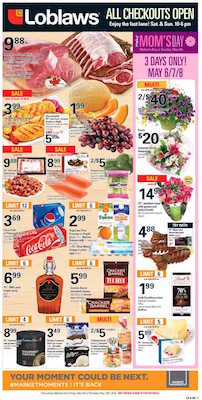 Loblaws Weekly Flyer 6 May 2016 Moms Day