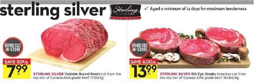 Sobeys Flyer Meat Sale