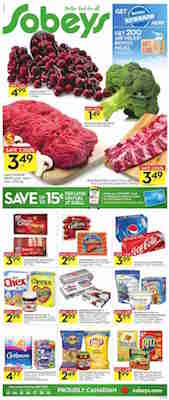 Sobeys Weekly Flyer 13 May 2016