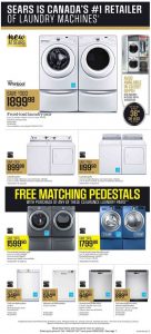 Sears Flyer 9 May Major Home Appliances 