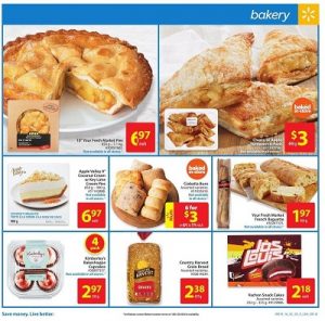 Walmart Flyer June 6 2016 Bakery Tastes