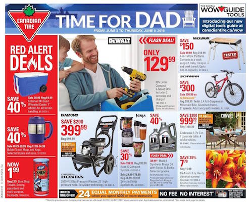 Canadian Tire Flyer 3 Jun 2016