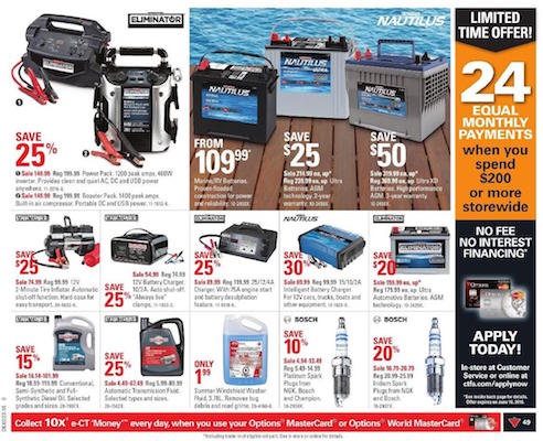 Canadian Tire Flyer 6 Jun 2016