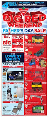 Canadian Tire Flyer 9 June 2016