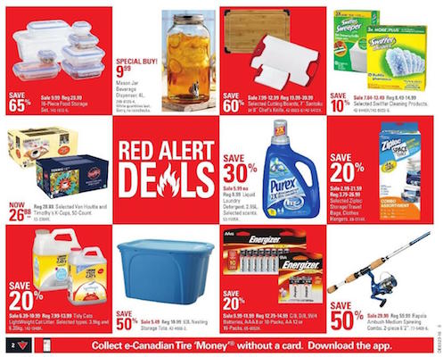 Canadian Tire Flyer Red Alert Deals Jun 2016