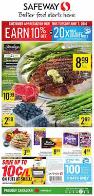 Safeway Flyer 3 Jun 2016