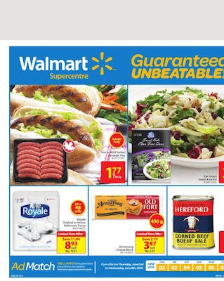 Walmart Flyer 6 June 2016