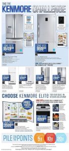 Sears Flyer June 11 2016 Fridge Options