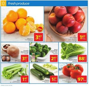 Walmart Flyer June 11 2016 Fresh Foods