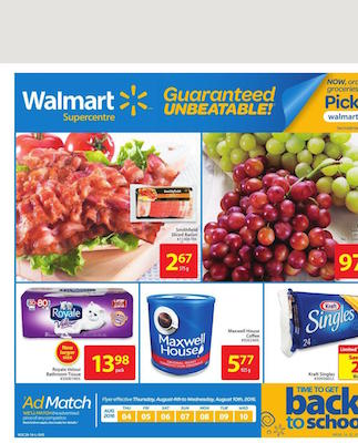 Walmart Flyer 9 Aug 2016