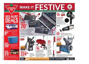 Canadian Tire Flyer November 19 2016