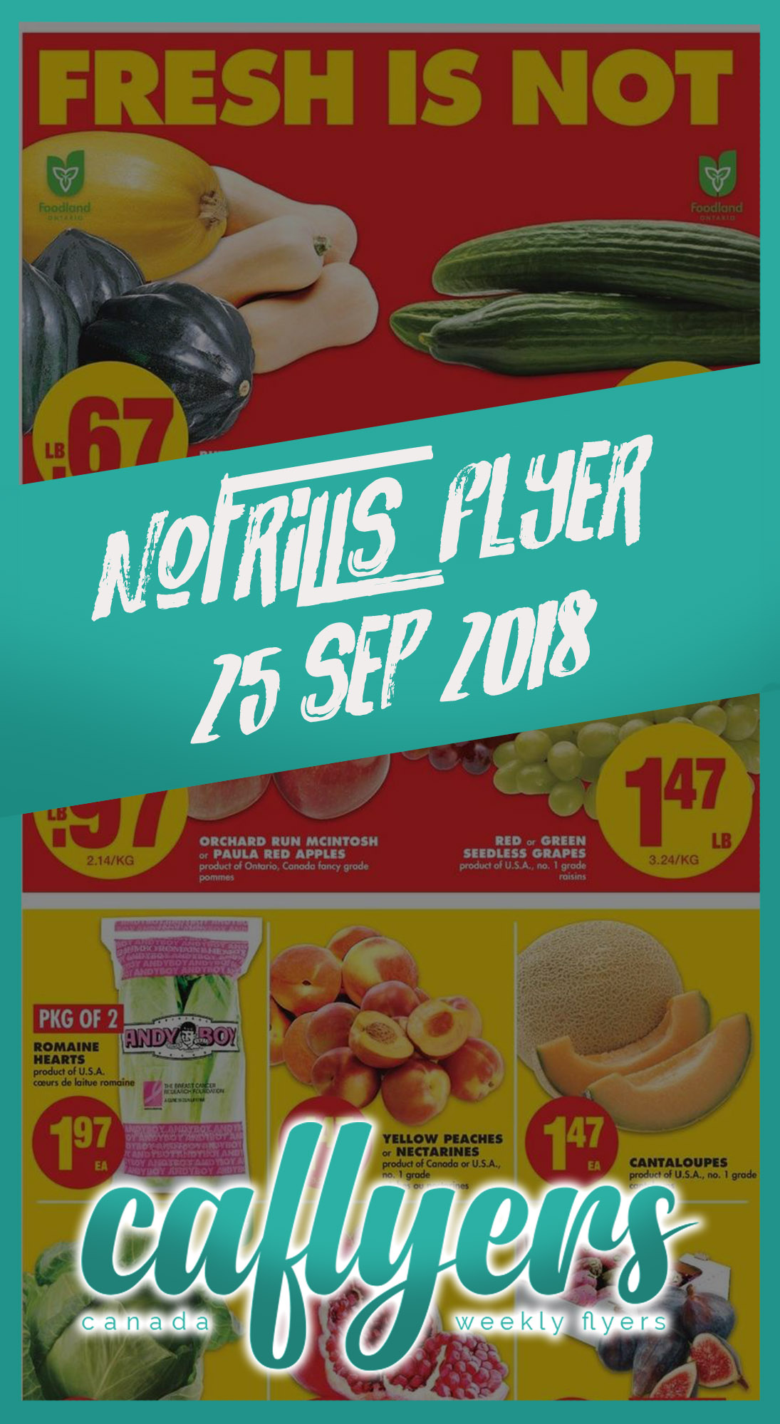 No Frills Flyer Big Saving 25 Sep 2018