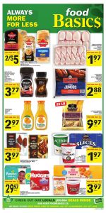 Food Basics Flyer Special Sales 17 Jul 2020