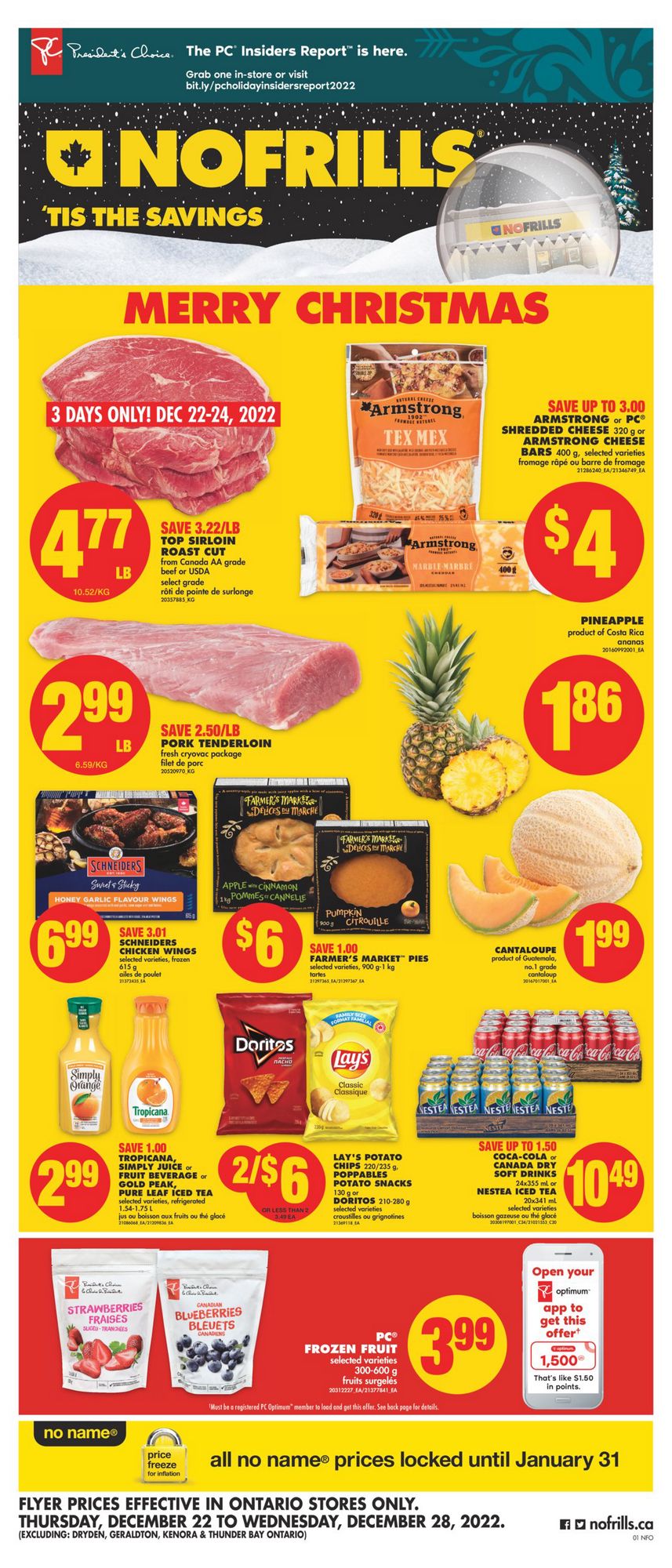 No Frills Flyers Christmas Deals 24 Dec 2022 CHRISTMAS SALE