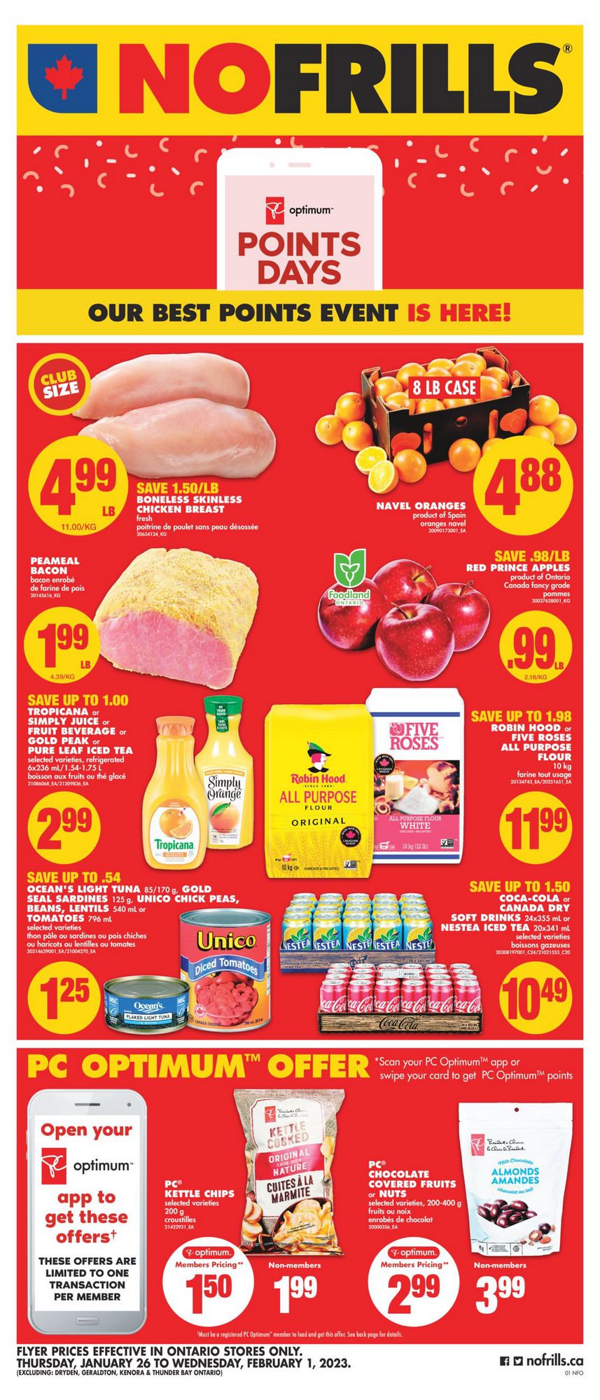 No Frills Flyer Special Deals 25 Jan 2023 GOOD OFFERS OF DEALS