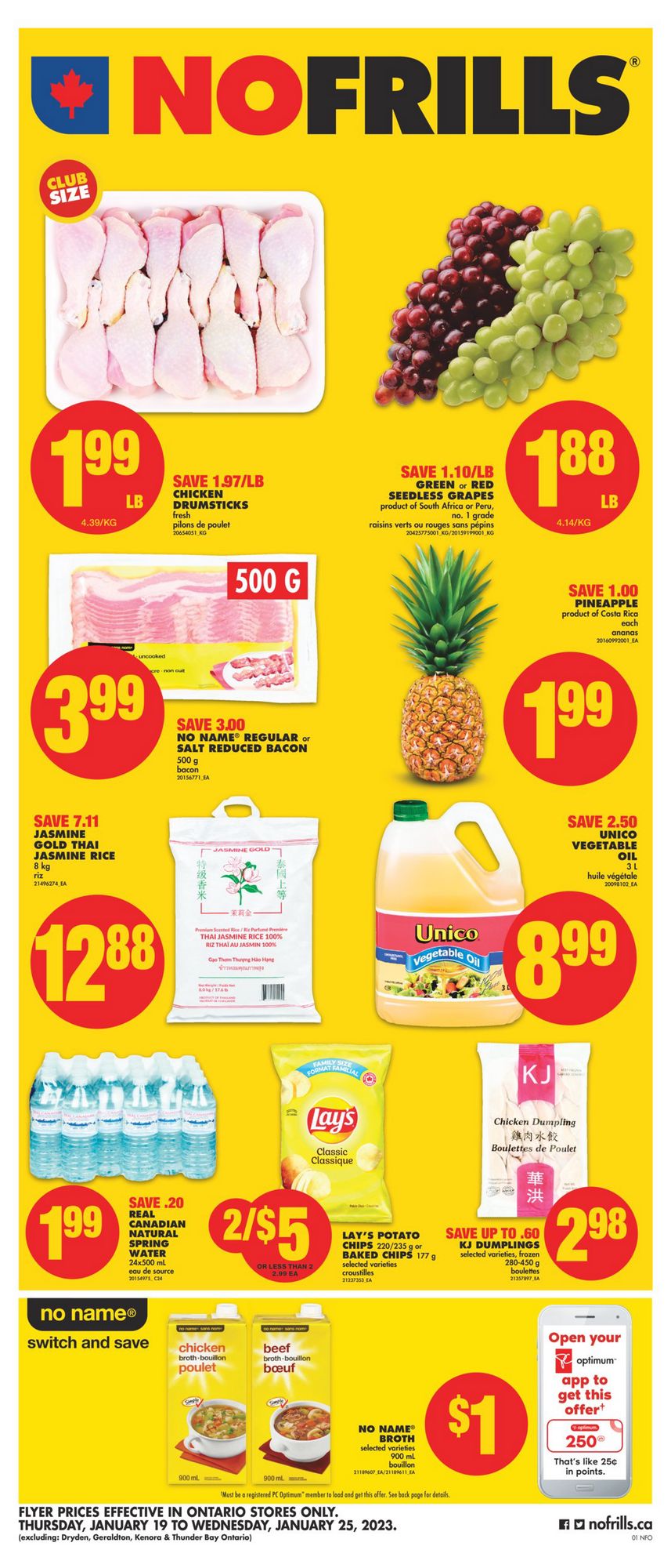 No Frills Flyer Special Offers 20 Jan 2023 GOOD DEALS OF WEEK