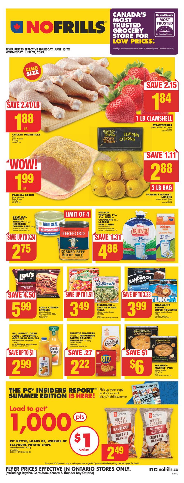 No Frills Flyer Weekly Sale 19 Jun 2023 GREAT DEALS ON SALES