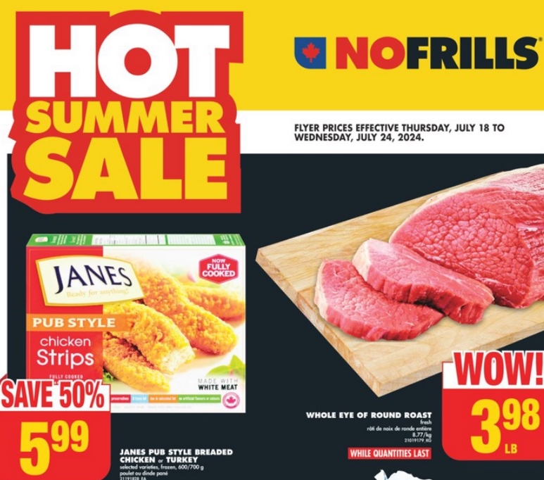 No Frills Flyer Weekly Deals 20 Jul 2024