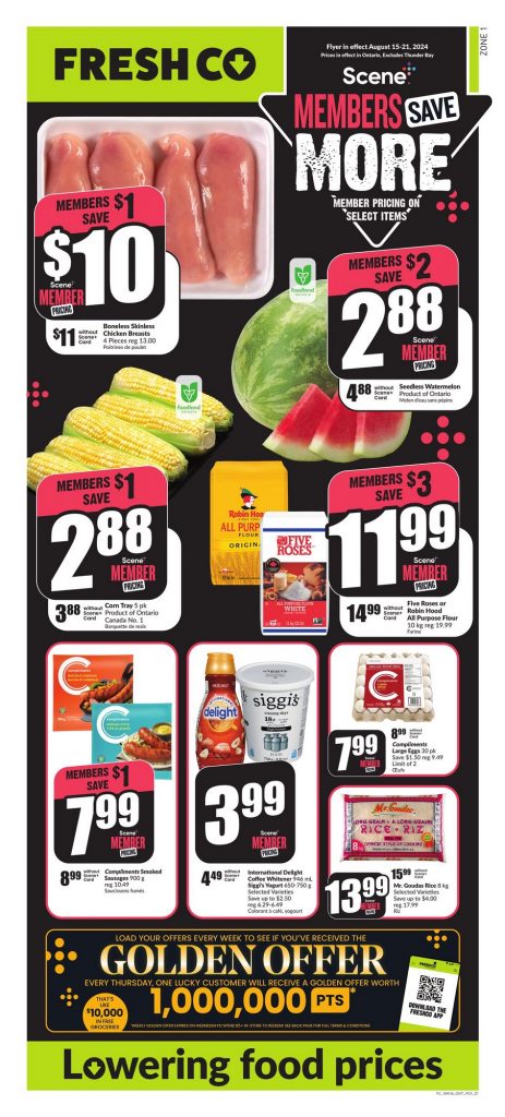 FreshCo Flyer Special Offers 15 Aug 2024