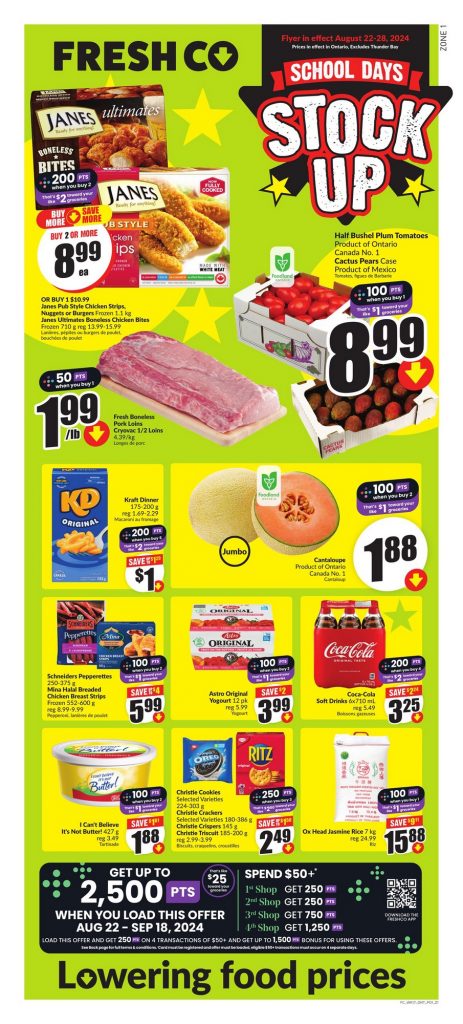 FreshCo Flyer Weekly Deals 21 Aug 2024