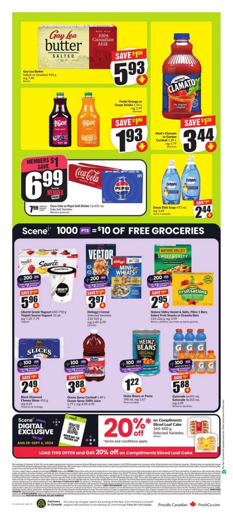 FreshCo Flyer Weekly Deals 30 Aug 2024