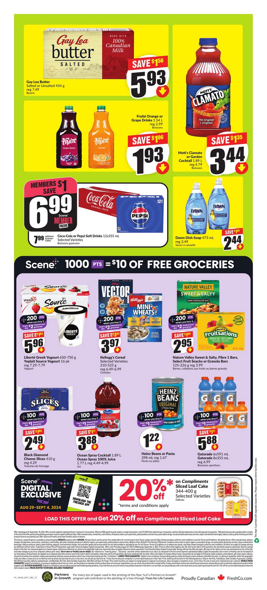 FreshCo Flyer Weekly Deals 30 Aug 2024 Special Deals