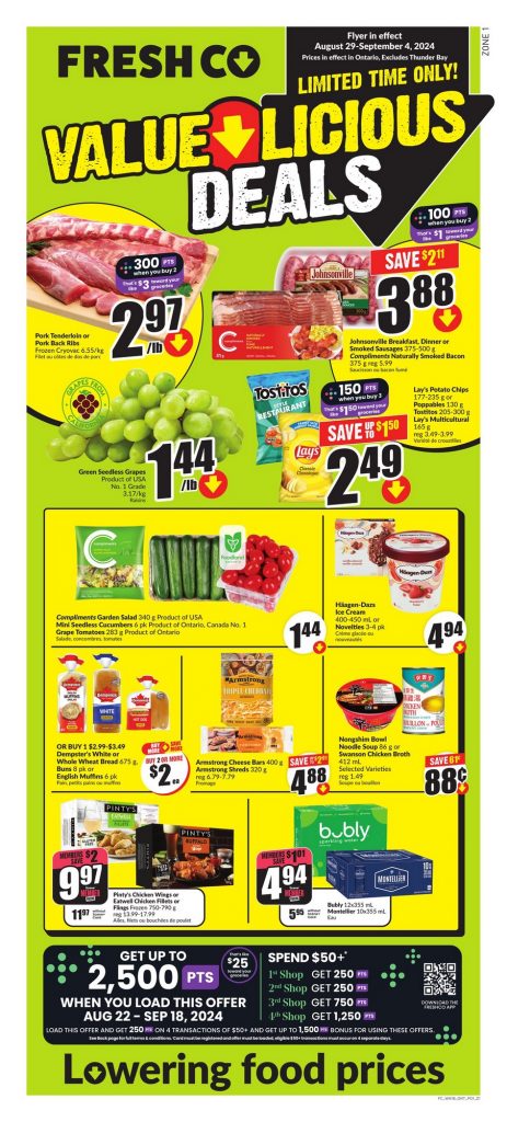 FreshCo Flyer Weekly Offers 29 Aug 2024