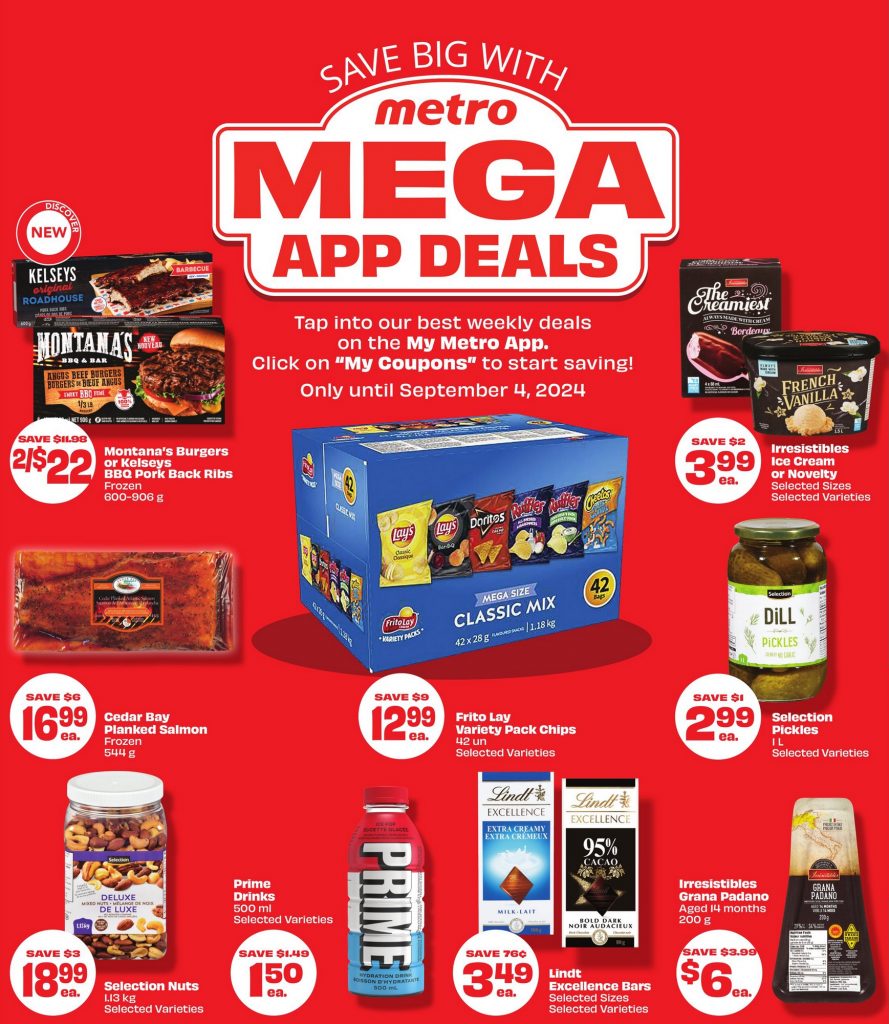 Metro Flyer Coupon Sale 31 Aug 2024